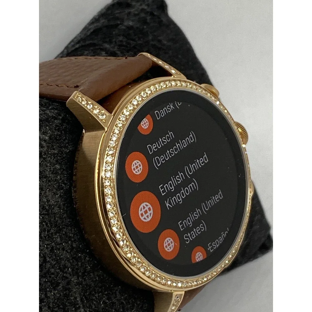 Fossil Gen 4 Authentic Digital Dial Smart Watch Custom Band FTW6015 LT313